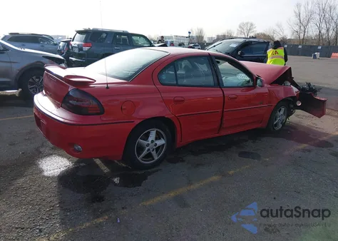 2000 Pontiac Grand Am Gt z USA, uszkodzony, nr VIN 1G2NW52EXYM800310